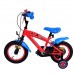 Spider-Man Kinderfiets - Jongens - 12 inch - Blauw/Rood - Twee handremmen