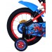 Ultimate Spider-Man Kinderfiets - Jongens - 14 inch - Blauw/Rood - Twee handremmen