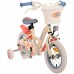 Disney Stitch Kinderfiets - Meisjes - 12 inch - Crème Koraal Blauw