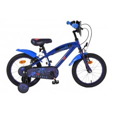Superman Kinderfiets - Jongens - 16 inch - Blauw - Twee handremmen