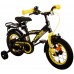 Volare Thombike Kinderfiets - Jongens - 12 inch - Zwart Geel - Twee Handremmen