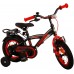 Volare Thombike Kinderfiets - Jongens - 12 inch - Zwart Rood - Twee Handremmen