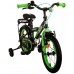 Volare Thombike Kinderfiets - Jongens - 14 inch - Zwart Groen