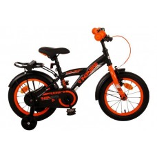 Volare Thombike Kinderfiets - Jongens - 14 inch - Zwart Oranje