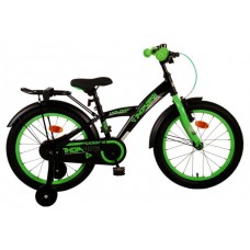 Volare Thombike Kinderfiets - Jongens - 18 inch - Zwart Groen