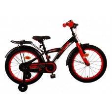 Volare Thombike Kinderfiets - Jongens - 18 inch - Zwart Rood