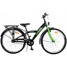 Volare Thombike Kinderfiets - Jongens - 26 inch - Zwart Groen - 3 versnellingen