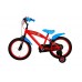 Ultimate Spider-Man Kinderfiets - Jongens - 16 inch - Blauw/Rood - Twee handremmen