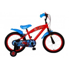 Ultimate Spider-Man Kinderfiets - Jongens - 16 inch - Blauw/Rood - Twee handremmen