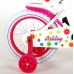 Volare Ashley Kinderfiets - Meisjes - 14 inch - Wit - 95% afgemonteerd