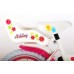 Volare Ashley Kinderfiets - Meisjes - 14 inch - Wit - 95% afgemonteerd