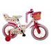 Volare Ashley Kinderfiets - Meisjes - 14 inch - Wit - 95% afgemonteerd