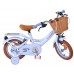 Volare Ashley Kinderfiets - Meisjes - 12 inch - Pastel Blauw - Twee handremmen
