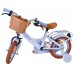 Volare Ashley Kinderfiets - Meisjes - 12 inch - Pastel Blauw - Twee handremmen