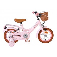 Volare Ashley Kinderfiets - Meisjes - 12 inch - Roze - Twee handremmen