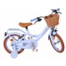 Volare Ashley Kinderfiets - Meisjes - 14 inch - Pastel Blauw - Twee Handremmen