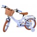 Volare Ashley Kinderfiets - Meisjes - 14 inch - Pastel Blauw - Twee Handremmen