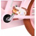 Volare Ashley Kinderfiets - Meisjes - 14 inch - Roze - Twee Handremmen