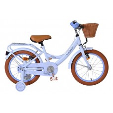 Volare Ashley Kinderfiets - Meisjes - 16 inch - Pastel Blauw- Twee Handremmen