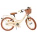 Volare Ashley Kinderfiets - Meisjes - 18 inch - Creme - Twee handremmen