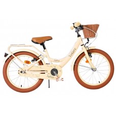 Volare Ashley Kinderfiets - Meisjes - 18 inch - Creme - Twee handremmen