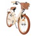 Volare Ashley Kinderfiets - Meisjes - 18 inch - Creme - Twee handremmen