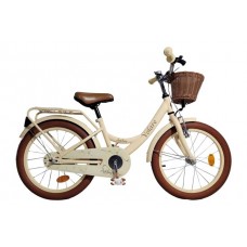 Volare Ashley Kinderfiets - Meisjes - 14 inch - Creme