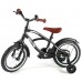 Volare Black Cruiser Kinderfiets - Jongens - 14 inch - Zwart - 95% afgemonteerd