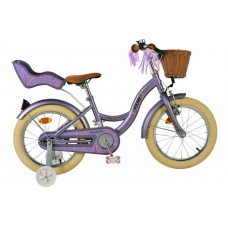 Volare Blossom Kinderfiets - Meisjes - 16 inch - Paars
