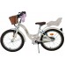 Volare Blossom Kinderfiets - Meisjes - 18 inch - Wit - Twee handremmen