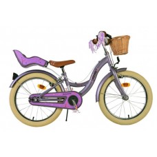 Volare Blossom Kinderfiets - Meisjes - 18 inch - Paars - Twee Handremmen