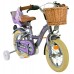 Volare Blossom Kinderfiets - Meisjes - 12 inch - Paars - Twee handremmen