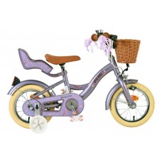 Volare Blossom Kinderfiets - Meisjes - 12 inch - Paars Volare Blossom Kinderfiets - Meisjes - 12 inch - Paars