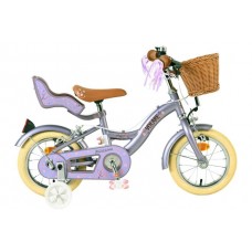 Volare Blossom Kinderfiets - Meisjes - 12 inch - Paars - Twee handremmen