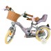 Volare Blossom Kinderfiets - Meisjes - 12 inch - Paars - Twee handremmen