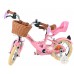 Volare Blossom Kinderfiets - Meisjes - 12 inch - Roze - Twee handremmen
