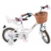 Volare Blossom Kinderfiets - Meisjes - 12 inch - Wit Volare Blossom Kinderfiets - Meisjes - 12 inch - Wit
