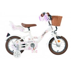 Volare Blossom Kinderfiets - Meisjes - 12 inch - Wit