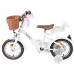 Volare Blossom Kinderfiets - Meisjes - 12 inch - Wit Volare Blossom Kinderfiets - Meisjes - 12 inch - Wit