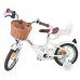 Volare Blossom Kinderfiets - Meisjes - 12 inch - Wit Volare Blossom Kinderfiets - Meisjes - 12 inch - Wit