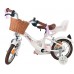 Volare Blossom Kinderfiets - Meisjes - 12 inch - Wit - Twee handremmen Volare Blossom Kinderfiets - Meisjes - 12 inch - Wit - Twee handremmen