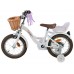 Volare Blossom Kinderfiets - Meisjes - 14 inch - Wit