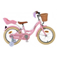 Volare Blossom Kinderfiets - Meisjes - 16 inch - Roze - Twee Handremmen