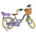 Volare Blossom Kinderfiets - Meisjes - 16 inch - Paars - Twee Handremmen