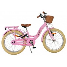 Volare Blossom Kinderfiets - Meisjes - 20 inch - Roze - Twee handremmen