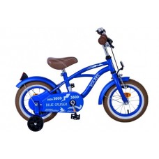 Volare Blue Cruiser Kinderfiets - Jongens - 12 inch - Blauw - 85% afgemonteerd