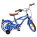 Volare Blue Cruiser Kinderfiets - Jongens - 12 inch - Blauw - 85% afgemonteerd