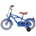 Volare Blue Cruiser Kinderfiets - Jongens - 12 inch - Blauw - 85% afgemonteerd