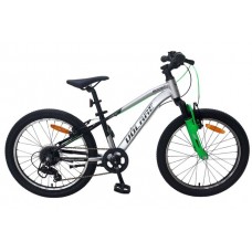 Volare Boost Kinderfiets - 24 inch - 21 Speed - Zilver/Groen