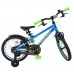 Volare Chrome Kinderfiets - Jongens - 16 inch - Blauw Groen - Twee Handremmen Volare Chrome Kinderfiets - Jongens - 16 inch - Blauw Groen - Twee Handremmen